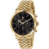 Orologio Maserati Uomo Epoca in Acciaio placcato oro giallo R8873618023 - R8873618023